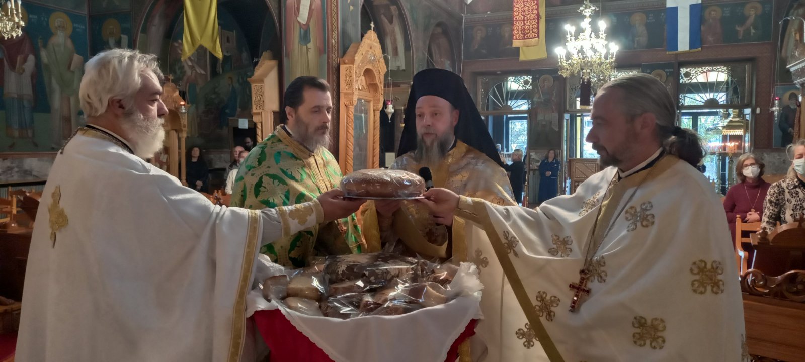 Η ΜΝΗΜΗ ΤΟΥ ΟΣΙΟΥ ΧΡΙΣΤΟΔΟΥΛΟΥ ΤΟΥ ΕΝ ΠΑΤΜΩ ΣΤΟΝ ΙΕΡΟ ΝΑΟ ΑΓΙΟΥ ΔΗΜΗΤΡΙΟΥ ΝΕΑΣ ΕΛΒΕΤΙΑΣ ΒΥΡΩΝΟΣ